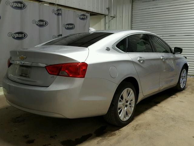 2G11Z5SA0G9192364 - 2016 CHEVROLET IMPALA LS SILVER photo 4