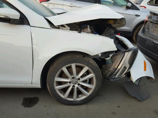 WVWBW8AH5FV001845 - 2015 VOLKSWAGEN EOS KOMFOR თეთრი ფოტო 9