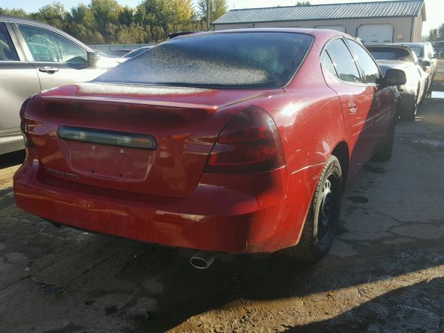 2G2WP552271182204 - 2007 PONTIAC GRAND PRIX 红色 照片 4