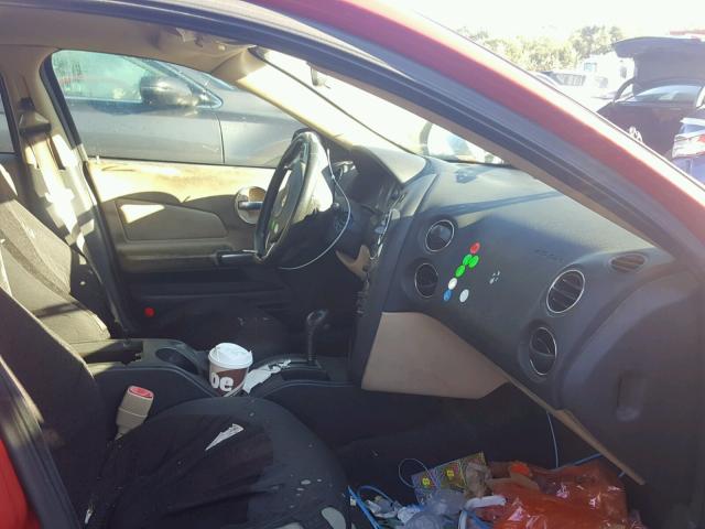 2G2WP552271182204 - 2007 PONTIAC GRAND PRIX 红色 照片 5