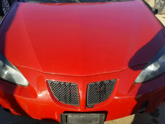 2G2WP552271182204 - 2007 PONTIAC GRAND PRIX 红色 照片 7