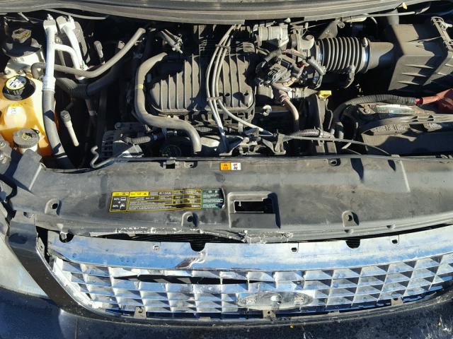 2FMZA58267BA00502 - 2007 FORD FREESTAR L BLACK photo 7