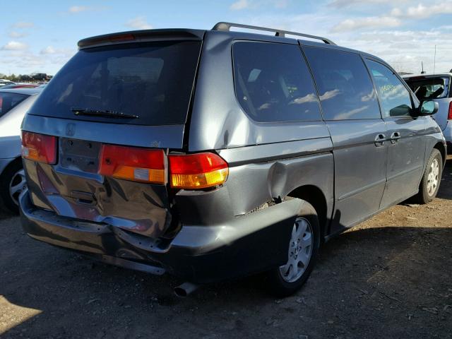 5FNRL18613B117816 - 2003 HONDA ODYSSEY EX CHARCOAL photo 4