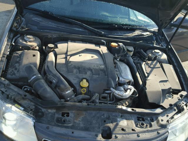 YS3FH41U561148734 - 2006 SAAB 9-3 AERO GRAY photo 7