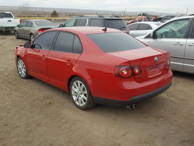 3VWRA7AJXAM151797 - 2010 VOLKSWAGEN JETTA WOLF RED photo 3