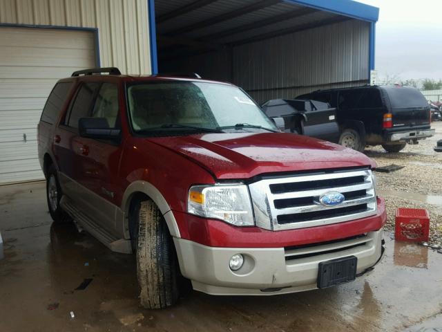 1FMFU17538LA73746 - 2008 FORD EXPEDITION RED photo 1