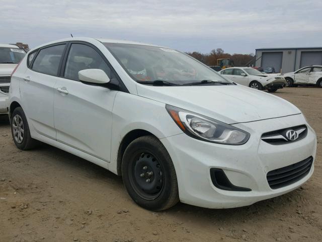 KMHCT5AE8CU044008 - 2012 HYUNDAI ACCENT GLS WHITE photo 1