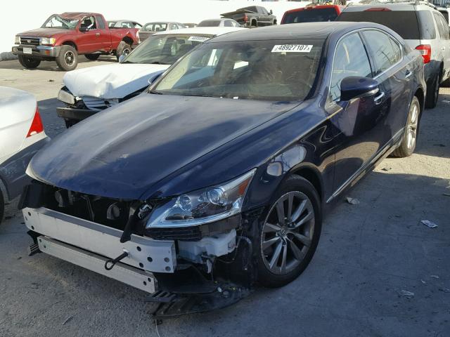 JTHBL5EF2D5117368 - 2013 LEXUS LS 460 BLUE photo 2