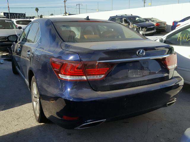 JTHBL5EF2D5117368 - 2013 LEXUS LS 460 BLUE photo 3