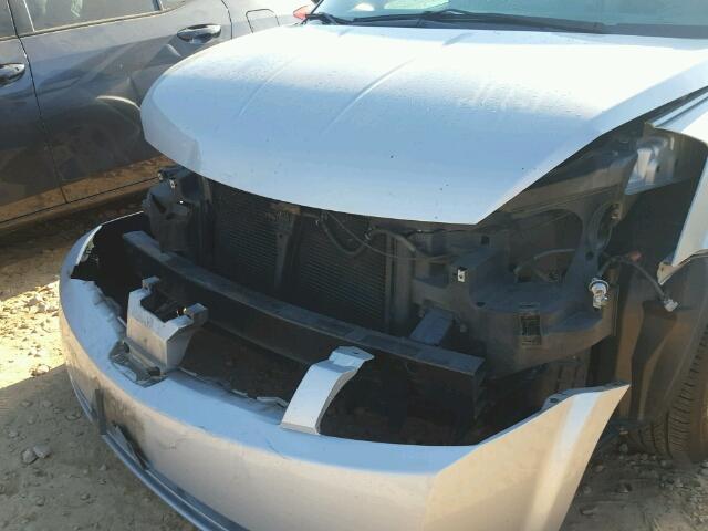 5N1BV28U45N103165 - 2005 NISSAN QUEST S SILVER photo 9