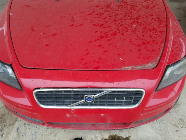 YV1MS682662163215 - 2006 VOLVO S40 T5 RED photo 7