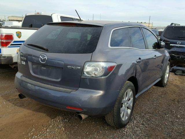 JM3ER293880189620 - 2008 MAZDA CX-7 BLUE photo 4