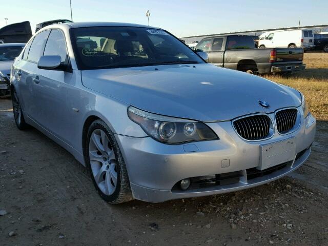 WBANB335X5B116047 - 2005 BMW 545 I SILVER photo 1