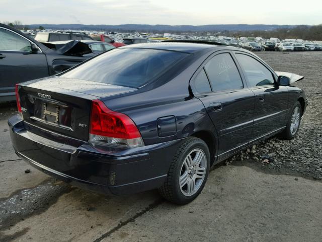 YV1RS592782687474 - 2008 VOLVO S60 2.5T BLUE photo 4