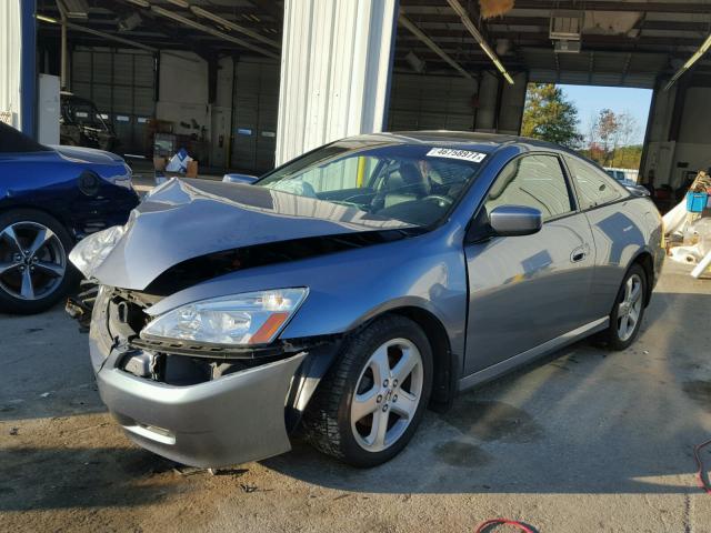 1HGCM81647A000107 - 2007 HONDA ACCORD EX GRAY photo 2