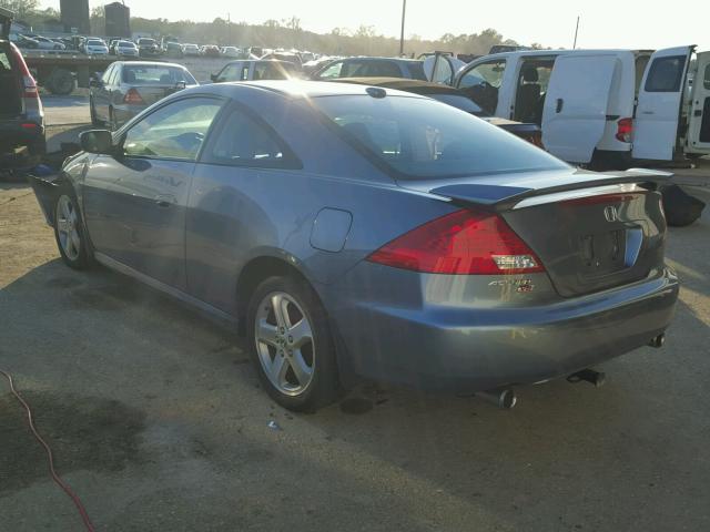 1HGCM81647A000107 - 2007 HONDA ACCORD EX GRAY photo 3