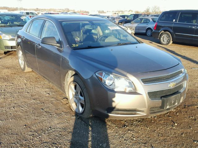 1G1ZB5EB5AF213560 - 2010 CHEVROLET MALIBU LS GRAY photo 1
