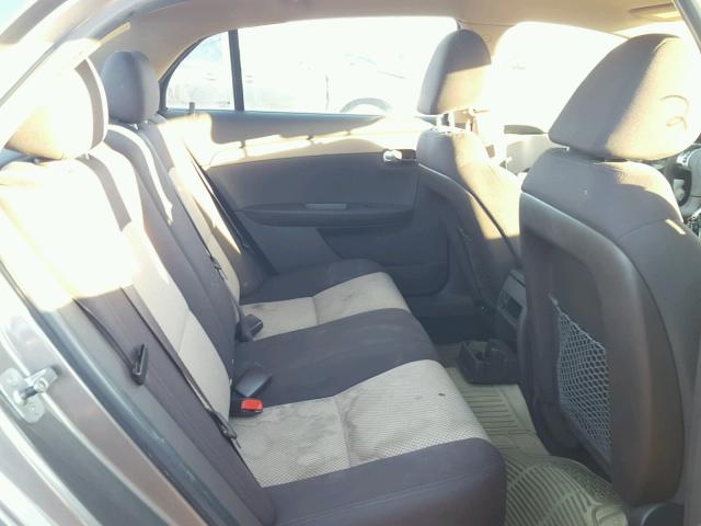 1G1ZB5EB5AF213560 - 2010 CHEVROLET MALIBU LS GRAY photo 6