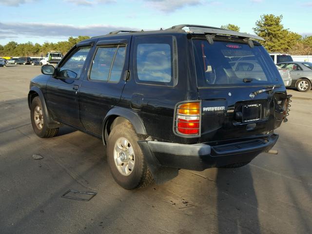 JN8AR05Y0WW257209 - 1998 NISSAN PATHFINDER BLACK photo 3