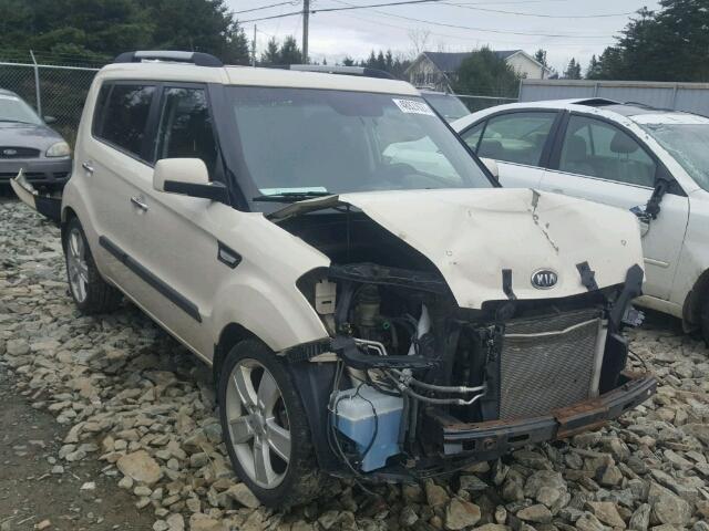 KNDJT2A20B7323319 - 2011 KIA SOUL + WHITE photo 1