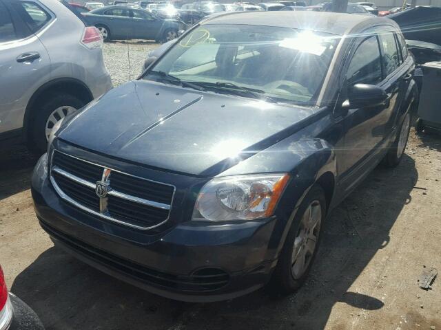 1B3HB48B37D592539 - 2007 DODGE CALIBER SX BLUE photo 2