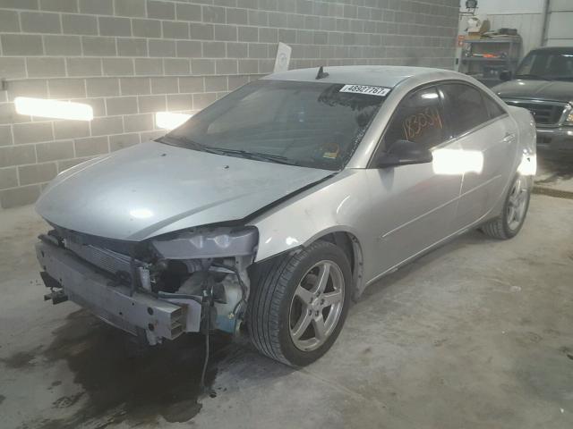 1G2ZH57N284125301 - 2008 PONTIAC G6 GT SILVER photo 2