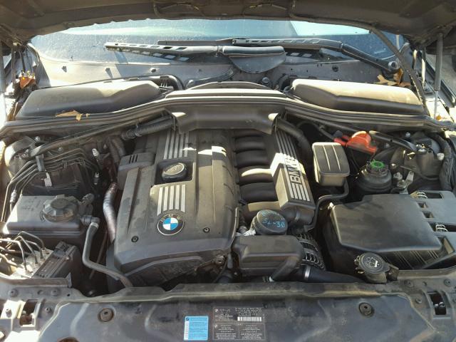 WBANU53508CT07805 - 2008 BMW 528 I BLACK photo 7