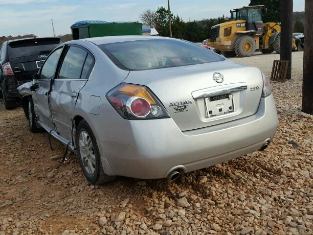 1N4AL2AP3AN447077 - 2010 NISSAN ALTIMA BAS SILVER photo 3