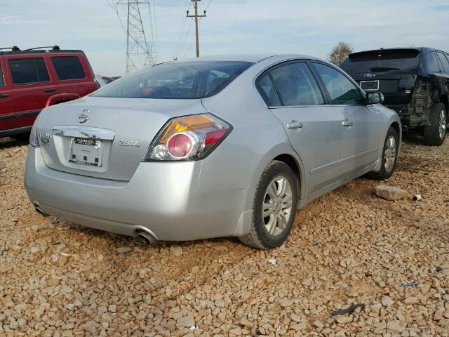 1N4AL2AP3AN447077 - 2010 NISSAN ALTIMA BAS SILVER photo 4