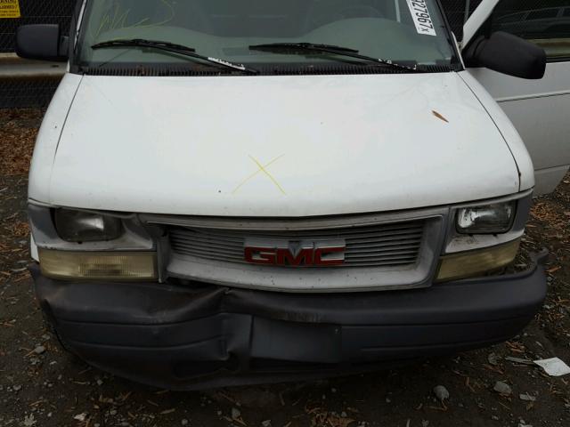 1GTDM19X54B500693 - 2004 GMC SAFARI XT WHITE photo 7