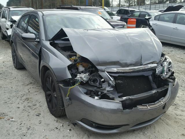 1C3CCBCG8DN580328 - 2013 CHRYSLER 200 LIMITE GRAY photo 1