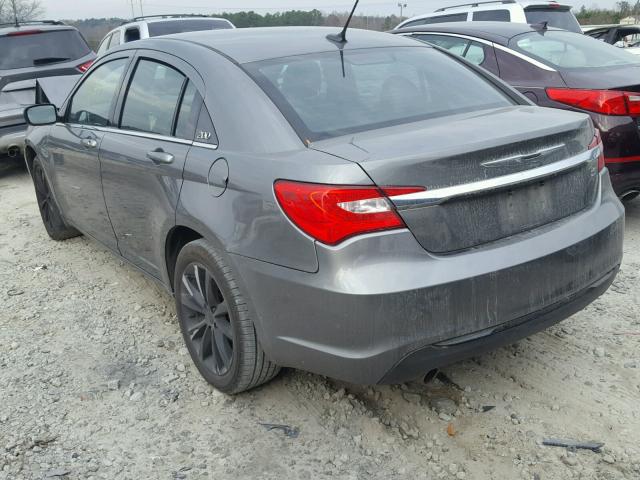 1C3CCBCG8DN580328 - 2013 CHRYSLER 200 LIMITE GRAY photo 3