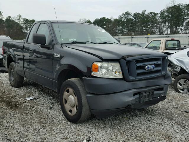 1FTRF12258KD36009 - 2008 FORD F150 BLACK photo 1