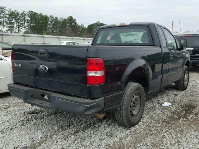 1FTRF12258KD36009 - 2008 FORD F150 BLACK photo 4