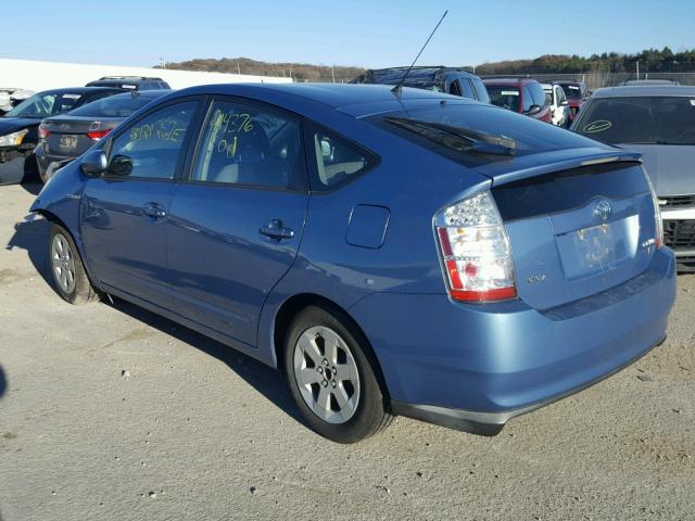 JTDKB20U977665482 - 2007 TOYOTA PRIUS BLUE photo 3