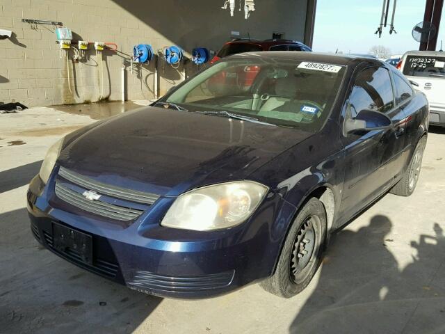 1G1AT18H097289227 - 2009 CHEVROLET COBALT LT BLUE photo 2