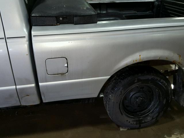 1FTYR10D63TA30138 - 2003 FORD RANGER SILVER photo 9