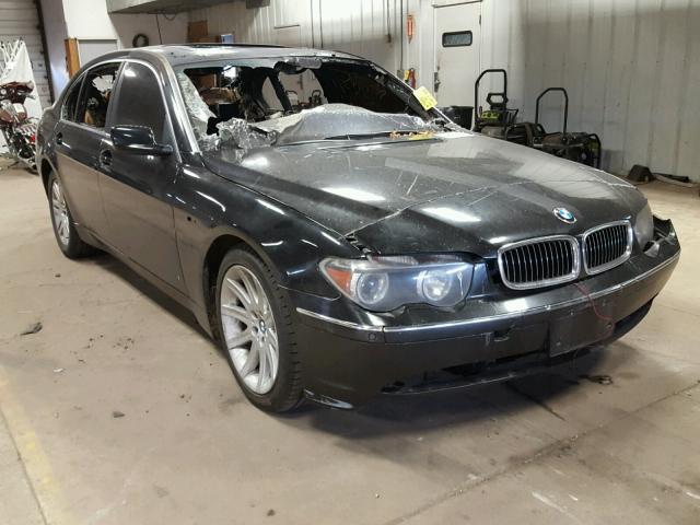 WBAGN63473DR13107 - 2003 BMW 745 LI BLACK photo 1