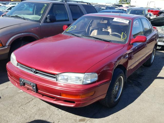 JT2GK13E0R0029042 - 1994 TOYOTA CAMRY XLE RED photo 2