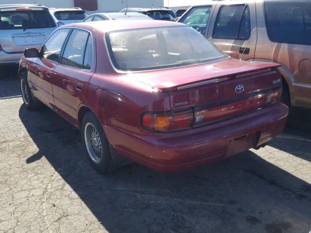 JT2GK13E0R0029042 - 1994 TOYOTA CAMRY XLE RED photo 3