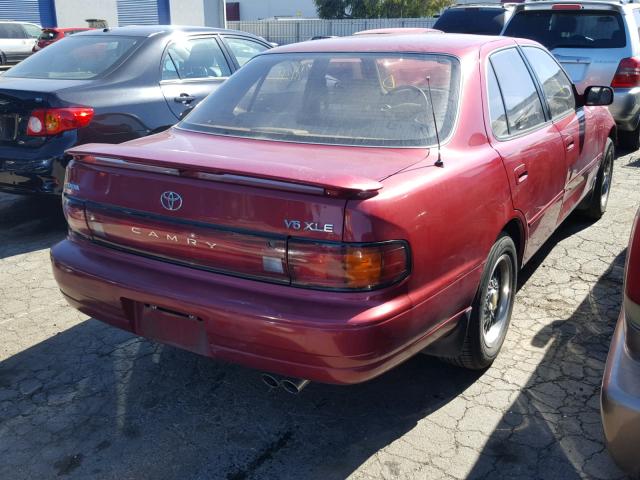 JT2GK13E0R0029042 - 1994 TOYOTA CAMRY XLE RED photo 4