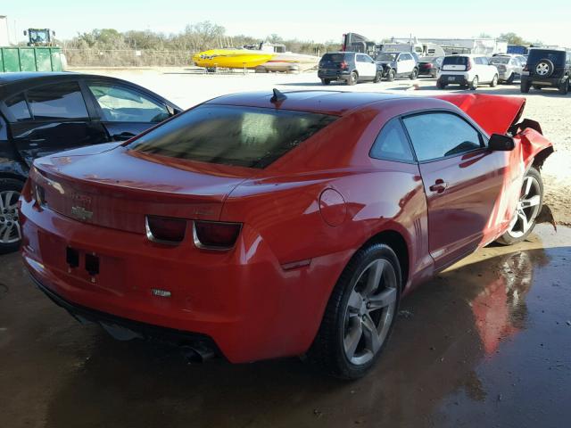 2G1FT1EW5A9219394 - 2010 CHEVROLET CAMARO SS ORANGE photo 4