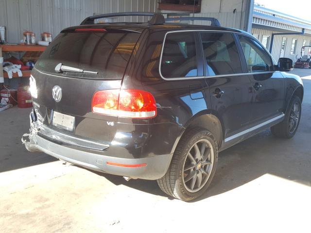 WVGZG77L75D042088 - 2005 VOLKSWAGEN TOUAREG 3. BLACK photo 4