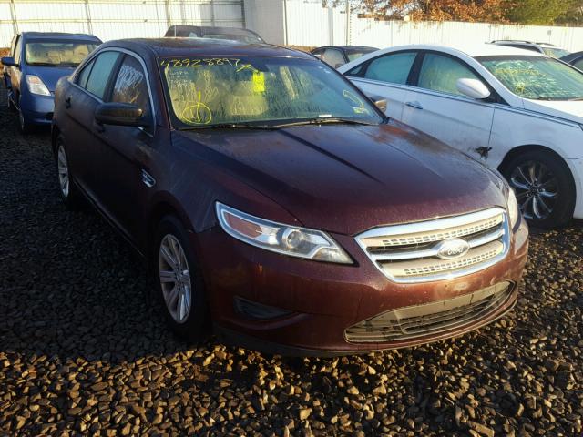 1FAHP2DW3BG122442 - 2011 FORD TAURUS SE BURGUNDY photo 1