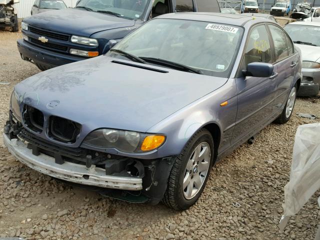 WBAAZ33483PH31393 - 2003 BMW 325 I BLUE photo 2
