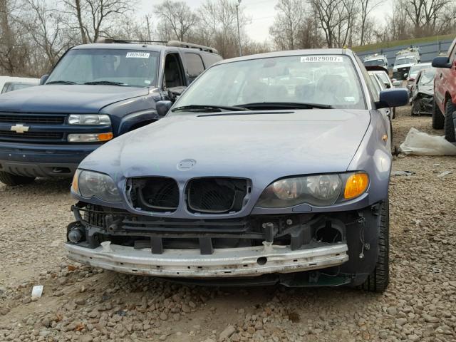 WBAAZ33483PH31393 - 2003 BMW 325 I BLUE photo 9