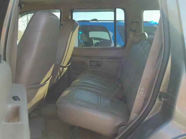 1FMDU74E11ZA54758 - 2001 FORD EXPLORER E BEIGE photo 6