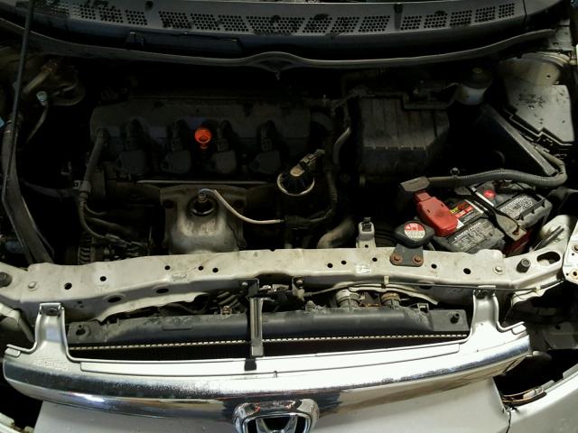 1HGFA16838L019339 - 2008 HONDA CIVIC EX ვერცხლისფერი ფოტო 7