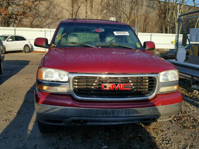 1GKFK16T54J180608 - 2004 GMC YUKON XL K RED photo 9