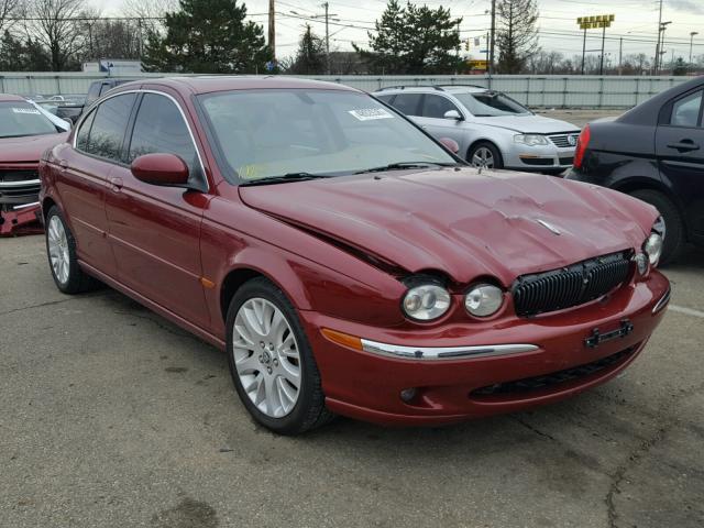 SAJEA51D93XD27627 - 2003 JAGUAR X-TYPE 2.5 RED photo 1